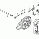 CRF70F Задний тормоз