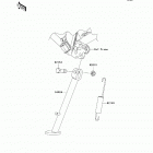 KLX140L (KLX140-BBF) Подножка