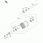 KX450F (KX450-EBF) Переднее колесо