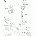 KLX140 (KLX140-ABF) Задний торм цилиндр