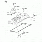 Versys (KLE650-CBF) Крышка головки цилиндров
