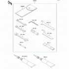 Ninja 250R (EX250-JBFA) Owner's tools