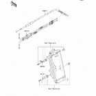 KX450F (KX450-EBF) Тросы управления