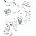 Ninja 250R (EX250-JBFA) Воздухозаборник