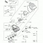 Z1000 (ZR1000-DBF) Воздухозаборник
