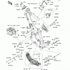 KX450F (KX450-EBF) Рама ,крепежные детали