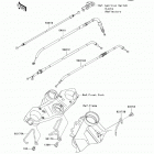 Versys (KLE650-CBF) Тросы управления