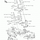 Versys (KLE650-CBF) Обтекатель сидения