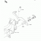 KLX140L (KLX140-BBF) Педаль тормоза