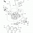 KLX140L (KLX140-BBF) Cylinder head(baf / bbf)