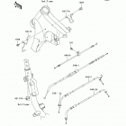 Ninja 250R (EX250-JBFA) Тросы управления