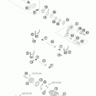 450 SX-F ENGINE Механизм переключения