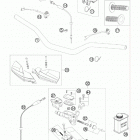300 XC-W CHASSIS Руль