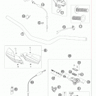 200 XC-W CHASSIS Руль