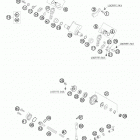 250 XC ENGINE Глушитель