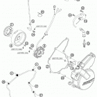 250 XCF-W SD ENGINE Система зажигания