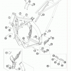 300 XC-W CHASSIS Рама