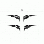 50 SX CHASSIS Наклейки