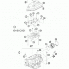 250 SX-F ENGINE Головка цилиндра