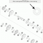150 XC ENGINE Трансмиссия 2-контрпривод