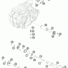 450 EXC ENGINE Масляная система
