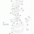 250 XCF-W SD ENGINE Zylinderkopf