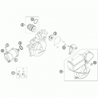 250 XC ENGINE Электрический стартер