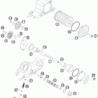250 SX-F ENGINE Масляная система
