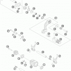 350 SX-F ENGINE Механизм переключения