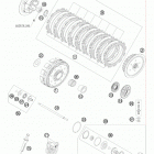450 SX-F ENGINE Сцепление