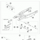 450 XC-W SD CHASSIS Бугель