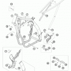 450 EXC CHASSIS Рама