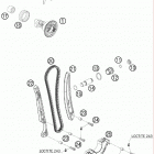 530 EXC ENGINE Газо-распределительный механизм