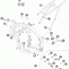 105 SX CHASSIS Рама