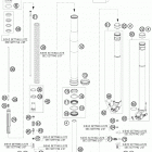 300 XC-W CHASSIS Передняя вилка