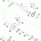 450 EXC ENGINE Кик стартер