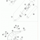 300 XC CHASSIS Глушитель
