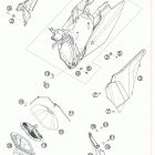 450 SX-F CHASSIS Воздушный фильтр