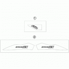 150 SX CHASSIS Наклейки