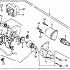HS55K2 WA SNOW BLOWER, JPN, VIN# HS55K2-1200001 Starter Motor (-2056819)
