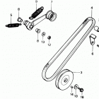 HS35 A SNOW BLOWER, JPN, VIN# HS35-1000001 Drive Pulley