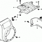 HS35 A SNOW BLOWER, JPN, VIN# HS35-1000001 Fan Cover