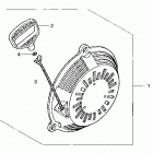 HS520K1 ASA SNOW BLOWER, USA, VIN# SZBG-6100001 Recoil Starter (1)