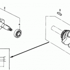 HS80K1 TA SNOW BLOWER, JPN, VIN# SA1-1100001 Коленвал