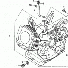 HS80K1 TA SNOW BLOWER, JPN, VIN# SA1-1100001 Hs80 Cylinder K-k1