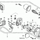 HS55K2 WA SNOW BLOWER, JPN, VIN# HS55K2-1200001 Starter Motor (2056820-)