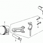 HS724 TA-A SNOW BLOWER, JPN, VIN# SZBE-1030001 Коленчатый вал и поршни