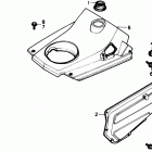 HS35 A SNOW BLOWER, JPN, VIN# HS35-1000001 Крышки