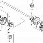 HS624K1 WA-C SNOW BLOWER, JPN, VIN# SZAJ-2100001 Wheel