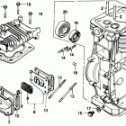 HS35 A SNOW BLOWER, JPN, VIN# HS35-1000001 Цилиндр